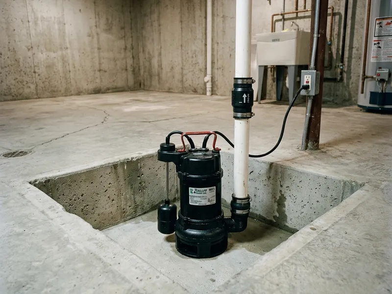 Sump Pump Installation Plumber in Deerfield, MI